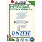 ligth gastro LG Chem DNT FITTINGS SHUT OFF-ATIK KISICI (FLOW)-CHECK VALFE QUICK SU ARITMA CİHAZLARI İÇİN