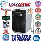 Ligth Gastro Lg Chem Gold Pompali Montaj Dahil Siyah-beyaz Renk 14 Aşama 7 Filitre 12 Litre Su Aritma Cihazi