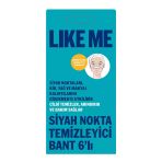 Like Me Siyah Nokta Temizleyici Bant 6'Lı 3 Adet