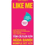 Like me Tüm Ciltler İçin 41'li Sir Ağda Bandı 4 ADET