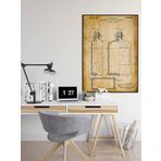 Likör Şişesi Patent Posteri 60x90cm.