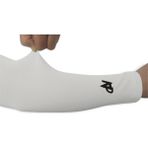 Likralı Basketbol Voleybol Kolluğu 1 Çift - L - XL - Beyaz