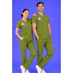 Likralı Eczacı Forması (Grasshopper) - XS - Çimen Yeşili