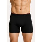LİKRALI ERKEK BOXER SİYAH XL