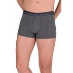 Likralı Erkek Büyük Beden Boxer Şort Füme 1097B