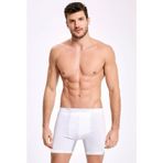 Likralı Uzun Erkek Boxer 3 Adet
