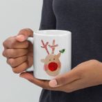 Likya Noel Yılbaşı Figür Geyik Merry Christmas Kupa Bardak Mug
