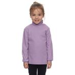Lila Basic Kız Çocuk Çıtçıtlı Tam Balıkçı Yaka Şardonlu Kışlık Uzun Kollu Tişört - 1 Yaş