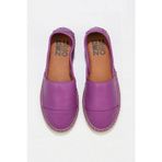 Lila Deri Kadın Espadril Ayakkabı 01wj0300