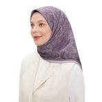 Lila Ebruli Aura Eşarp