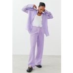 Lila Elastik Belli Bol Kesim Pantolon MG2020