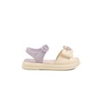 Lila Hafif Esnek Taşlı Kız Çocuk Sandalet 25Y600-5 F