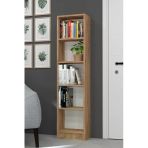 Lila Modern Kitaplık Atlantik Çam