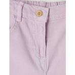 Lila Regular Fit Kız Çocuk Gabardin Pantolon