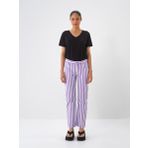 Lila Regular Fit Pamuklu Pantolon