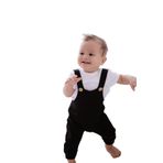 Lilabio (780)%100 Pamuk Salopet Siyah Siyah 6-9