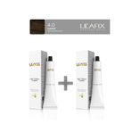 Lilafix 2'li Tüp Saç Boyası 60 ml 4.0 Kahve