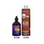 Lilamor Tuzsuz At Kuyruğu 500 ml ve Erytro Keratin 1000 ml Şampuan