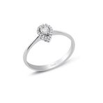 Lilarote 0.15 Ct Damla Pırlantalı Yüzük