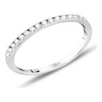 Lilarote 0.15 Ct Pırlanta Yarım Tur Yüzük
