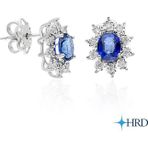 Lilarote Pırlanta 2.47 ct Safir Pırlanta Küpe