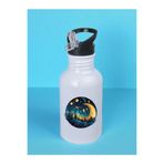 lili hediyelik Ay Yıldızlar Baskılı Matara Suluk 600 ml - Sporcu Suluğu, LH97236498234235234