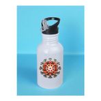 lili hediyelik Desenler Baskılı Matara Suluk 600 ml - Sporcu Suluğu, Büyük Suluk, Spor Matara, Sporcu Sulukları