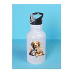 lili hediyelik Kedi Köpek Baskılı Matara Suluk 600 ml - Sporcu Suluğu, Büyük Suluk, Spor Matara, Sporcu Sulukları