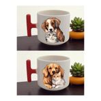 lili hediyelik Kedi ve Köpek 2'li Latte Bardağı - Yakın Arkadaşa Doğum Günü Hediyesi, LH9873264328649532424332