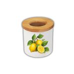 lili hediyelik Limon Baskılı Kalemlik Kalem Kutusu