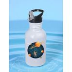 Lili Hediyelik Uzayda Çocuk Matara Suluk 600 ml - Çocuk Suluk Matara, Çocuk Su Matarası