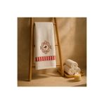 Lilies Atelier Pip Studio Love Bird Pembe Havlu 30x50 – %100 Pamuk, Nakışlı El ve Misafir Havlusu
