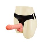 Lilitu Shop 17,5 cm Belden Bağlamalı İçi Dolu Strapon Penis