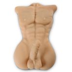 Lilitu Shop 2 İşlevli Gerçek Ölçülerde Realistik 18 cm Penısli Erkek U6071