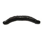 Lilitu Shop 36 cm Çift Taraflı Realistik Siyahi Dildo Anal Vajinal Penis PS110S