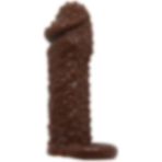 Lilitu Shop 4 cm Uzatmalı Damarlı Penis Kılıfı