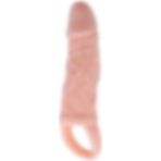 Lilitu Shop 5 cm Dolgu Uzatmalı Titreşimli Penis Kılıfı Prezervatif Vibratör