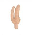 Lilitu Shop Çatal Vibratör Vajinal Anal Realistik Dildo BDM10150