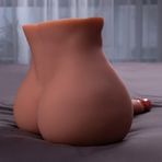 LilituShop 2 İşlevli Gerçekçi Ölçülerde Realistik İleri Geri Hareketli 18 cm Penisli Anal Girişli Erkek Vücut BDM1590