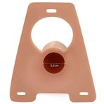 LilituShop 20,3 cm Belden Bağlamalı Oxford İçi Boş Strapon Dildo LV415001
