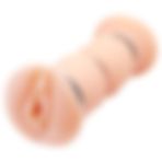 LilituShop 3 Boyutlu Çift Taraflı Titreşimli Suni Mastürbator Emma BDM1238
