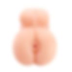 LilituShop 3 Boyutlu Testisli Yarım Erkek Vücutlu Suni Mastürbator BDM9177