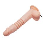 LilituShop Belden Bağlamalı 22 cm İleri Geri Hareketli Gerçekçi Silikon Vantuzlu Penıs BDM8097B