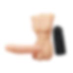 LilituShop Realistik Yarım Erkek Kumandalı Penis Vibratör BDM8083