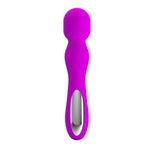 LilituShop USB Şarjlı 30 Fonksiyonlu Titreşimli 17 cm Teknolojik Vibrator B1173