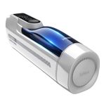 LilituShop USB Şarjlı Sesli Isıtmalı İleri Geri Hareketli Titreşimli Emme Vakum Ayarlı Masturbator BDM1577