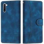 LiLuLa Samsung Galaxy Note 10 Kılıfı ile Uyumlu, Cep Telefonu Kılıfı Samsung Note 10 Galaxy Note 10 Kılıf Katlanabilir Deri Ters Çevirmeli Cüzdan Kılıfı Samsung Note 10 Kılıf Kılıfı (Mavi)