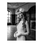 Lily and Bride Saten Gelin Saç Aksesuarı Nikah Nişan Gelin Şapkası Beyaz Vualet Nikah Kepi Tesettür Şapka