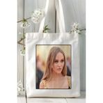 Lily Rose Depp Baskılı Bez Çanta Omuz Çantası Kişiye Özel Desen 4