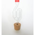 Lilys Hava Kilidi VE15LT Renkli Cam Şişe Mantarı 15lt Kapasite Doğal Malzeme ile